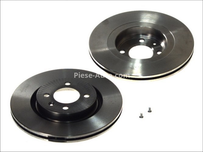 Set discuri frână DELPHI (2 buc.) ,față,  pentru: SEAT CORDOBA, CORDOBA VARIO, CORDOBA VARIO/KOMBI, IBIZA II, IBIZA III, TOLEDO I; VW CORRADO, GOLF II 1.8/1.9D/2.0 08.88-11.09
