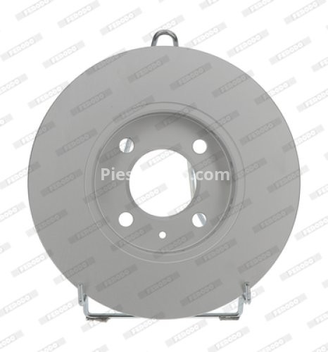 Set discuri frână FERODO (2 buc.) față, se potrivește: SEAT MII; SKODA CITIGO, E-CITIGO; VW LOAD UP, UP! 1.0/1.0CNG/Electric 08.11-