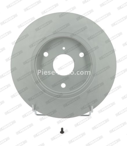 Set discuri frână FERODO (2 buc.) față, se potrivește: SMART CABRIO, CITY-COUPE, CROSSBLADE, FORTWO, ROADSTER 0.6-Electric 07.98-
