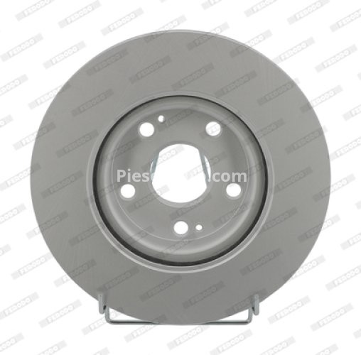 Set discuri frână FERODO (2 buc.) față, se potrivește: TOYOTA AURIS, AVENSIS, COROLLA, COROLLA VERSO 1.6-2.2D 04.04-07.14