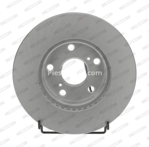 Set discuri frână FERODO (2 buc.) față, se potrivește: TOYOTA AURIS, COROLLA 1.2-2.0D 10.12-08.19