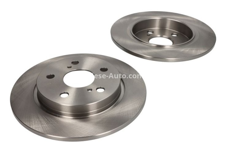Set discuri frână FERODO (2 buc.) spate, se potrivește: TOYOTA AURIS, COROLLA 1.2-2.2D 10.06-08.19