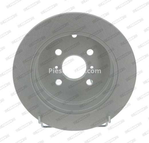 Set discuri frână FERODO (2 buc.) spate, se potrivește: TOYOTA COROLLA, COROLLA VERSO, IST, MATRIX, VIOS / SOLUNA VIOS, YARIS, YARIS VERSO 1.0-2.0D 04.99-07.14