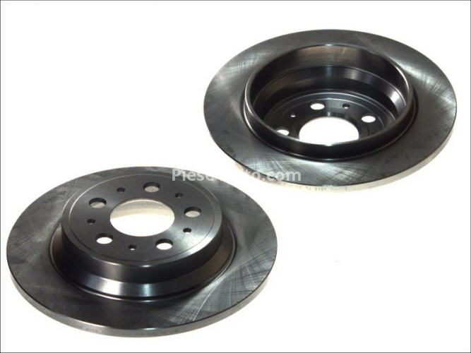 Set discuri frână DELPHI (2 buc.) spate, pentru: VOLVO S60 I, S70, S80 I, S80 II, V70 I, V70 II, XC70 I 2.0-3.0 12.95-04.10