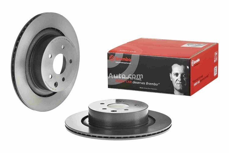 Disc frână BREMBO, spate,  pentru: INFINITI EX, G 2.5/3.5/3.7 10.08-