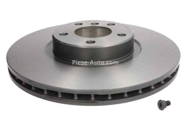 Disc frână BREMBO, față,  (puternic carbonatat; cu suruburi) pentru: BMW X5 (E70), X5 (F15, F85), X6 (E71, E72), X6 (F16, F86) 2.0H-4.8 10.06-07.19