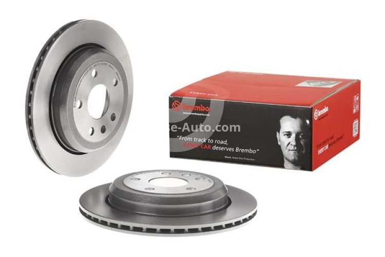 Disc frână BREMBO, spate,  pentru: DODGE DURANGO; JEEP GRAND CHEROKEE, GRAND CHEROKEE IV 3.0D-6.4 11.10-