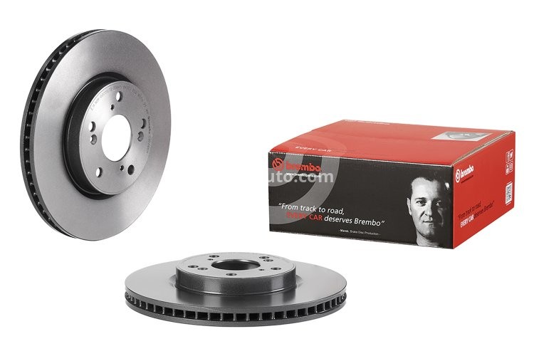 Disc frână BREMBO, față, pentru: HONDA HR-V 1.5/1.6D 08.15-