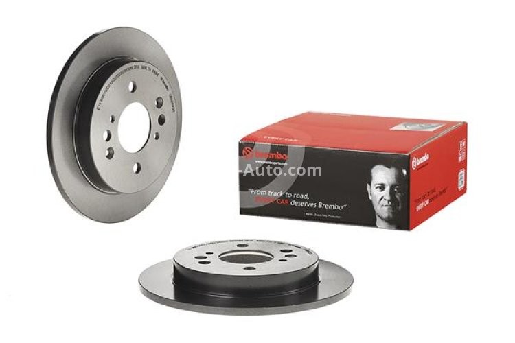 Disc frână BREMBO, spate,  pentru: HONDA JAZZ IV 1.3 09.15-