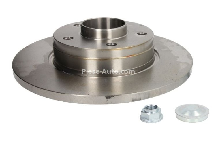 Disc frână BREMBO, cu rulment, spate,  (cu inel ABS) pentru: IVECO DAILY V; NISSAN PRIMASTAR; OPEL VIVARO A; RENAULT TRAFIC II 1.9D-3.0D 02.01-
