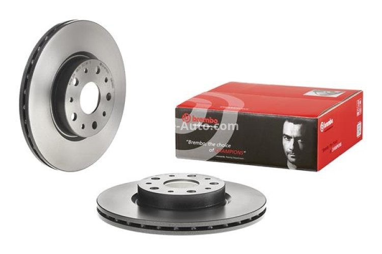 Disc frână BREMBO, spate,  pentru: LANCIA THESIS 2.0-3.2 07.02-07.09