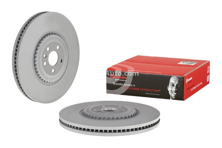 Disc frână BREMBO, față, pentru: LAND ROVER RANGE ROVER VELAR 5.0 01.19-