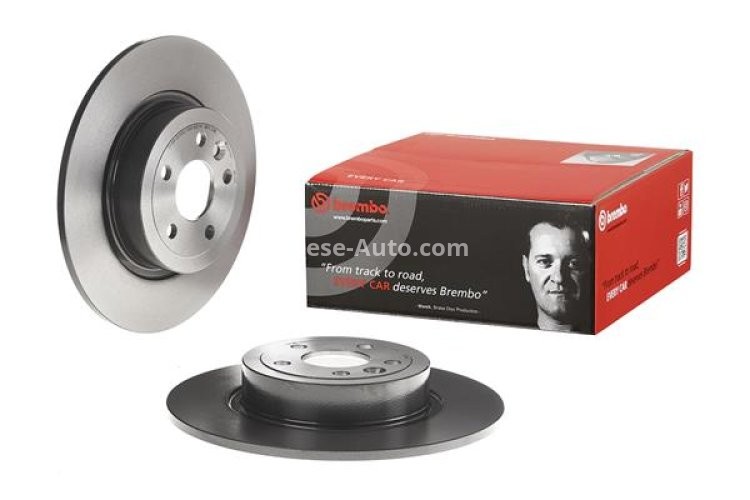 Disc frână BREMBO, spate,  pentru: LAND ROVER RANGE ROVER EVOQUE 2.0/2.0D/2.2D 06.11-12.19