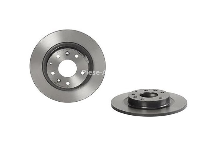 Disc frână BREMBO, spate,  pentru: MAZDA CX-3 1.5D/2.0 02.15-