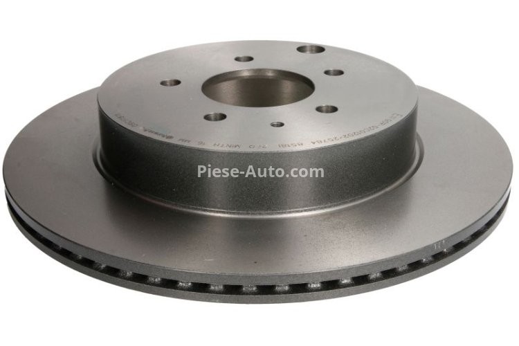 Disc frână BREMBO, spate,  pentru: MAZDA CX-7, CX-9 2.2D-3.7 06.06-