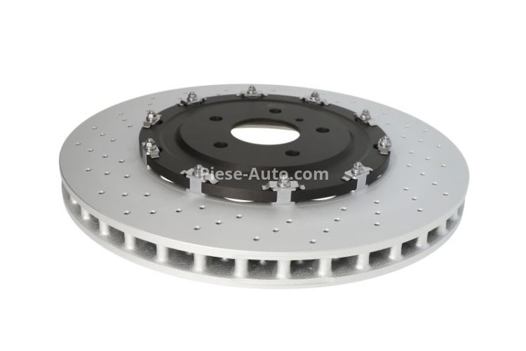 Disc frână BREMBO, din două piese, față, pentru: NISSAN GT-R 3.8 12.07-