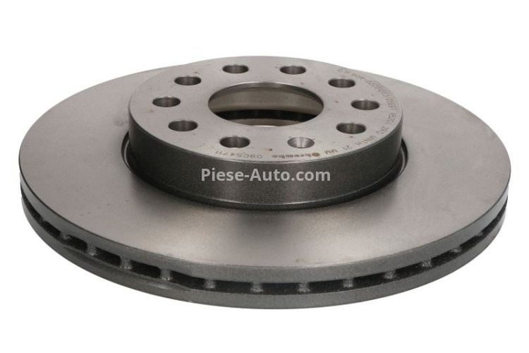 Disc frână BREMBO, față, pentru: AUDI A3; SEAT LEON, LEON SC, LEON ST, LEON ST/KOMBI; SKODA OCTAVIA III; VW GOLF ALLTRACK VII, GOLF SPORTSVAN VII, GOLF VI, GOLF VII 1.0-2.0D 10.08-