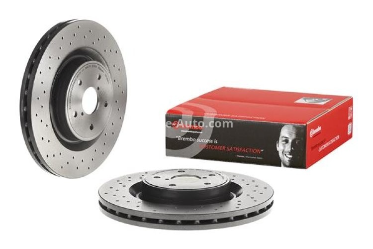 Disc frână BREMBO, față, pentru: SUBARU WRX 2.5 06.14-