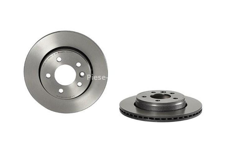 Disc frână BREMBO, spate,  pentru: VW AMAROK, CRAFTER, GRAND CALIFORNIA CAMPER 2.0-Electric 12.10-