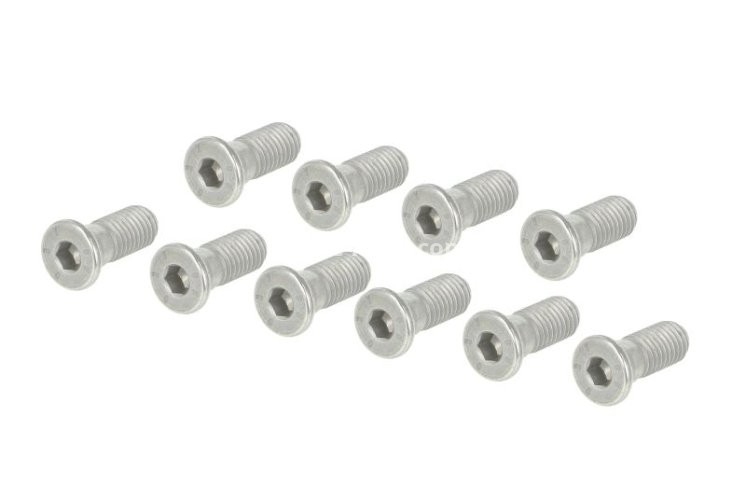 Șurubul de fixare a discului de frana față /spate (M10x1,5x25 setul contine 10 buc) pentru: SEAT ALHAMBRA; VW CALIFORNIA T4 CAMPER, SHARAN, TRANSPORTER T4 1.8-2.8 07.90-03.10