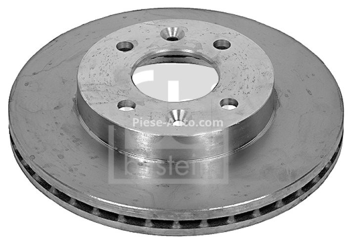 Disc frână FEBI, față, pentru: NISSAN KUBISTAR; RENAULT 19 I, 19 II, 19 II/HATCHBACK, 21, CLIO I, CLIO II, CLIO II/HATCHBACK, KANGOO, KANGOO EXPRESS, MEGANE I 1.2-1.9D 06.87-