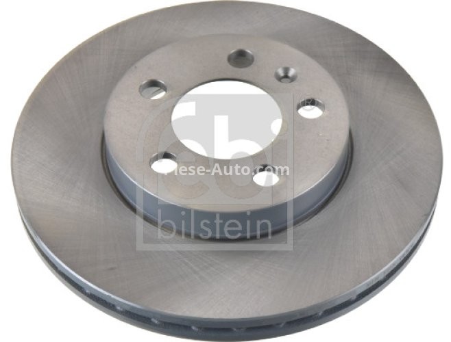 Disc frână FEBI, față, pentru: AUDI A1, A1 CITY CARVER; SEAT IBIZA V; SKODA FABIA IV, KAMIQ, SCALA; VW POLO VI 1.0-2.0 01.17-