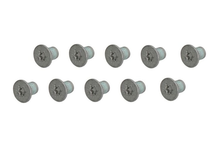 Șurubul de fixare a discului de frana față /spate (M8x1x12 10 buc. ambalaj) pentru: MERCEDES A (W168), A (W169), B SPORTS TOURER (W245), C (C204), C (CL203), C T-MODEL (S203) 1.4-Electric 09.96-