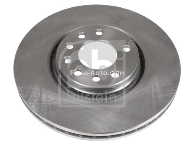 Disc frână FEBI, față, pentru: OPEL ADAM, ASTRA G, ASTRA H, ASTRA H CLASSIC, ASTRA H GTC, ASTRA H/KOMBI, CORSA D, CORSA E, CORSA E/HATCHBACK, MERIVA A, MERIVA B 1.0-3.0D 09.95-