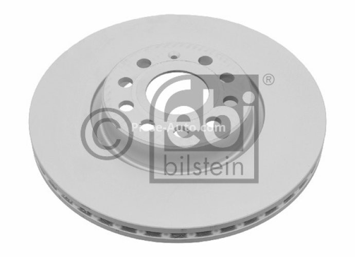 Disc frână FEBI, față, pentru: AUDI A1, A3, Q2, Q3, TT; CUPRA FORMENTOR, LEON, LEON SPORTSTOURER; SEAT ALHAMBRA, ALTEA, ALTEA XL, ATECA, LEON, LEON SC 1.0-Electric 03.99-