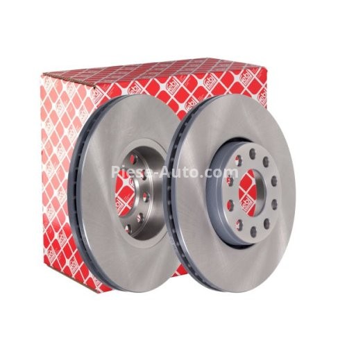 Disc frână FEBI, față, pentru: AUDI A4 B5, A4 B6, A4 B7, A6 C5; SKODA SUPERB I; VW PASSAT B5, PASSAT B5.5 1.6-3.0 08.96-06.08