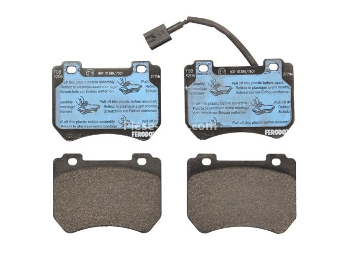 Set placuțe frână FERODO, față, pentru: ALFA ROMEO 159, BRERA, SPIDER 1.8-2.2 06.05-11.11