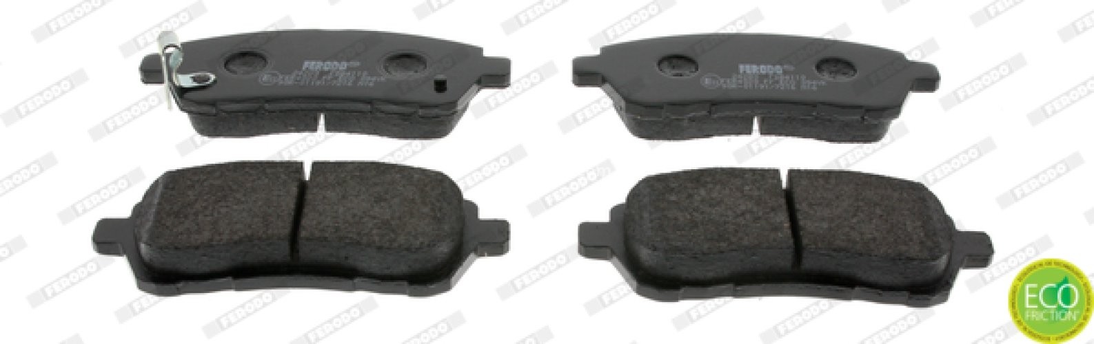 Set placuțe frână FERODO, față, pentru: DAIHATSU SIRION; FORD FIESTA VI; MAZDA 2; SUZUKI SWIFT V 1.0-1.6D 01.05-