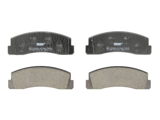 Set placuțe frână FERODO, față, pentru: LADA NADESCHDA, NIVA 1.6-1.9D 12.76-