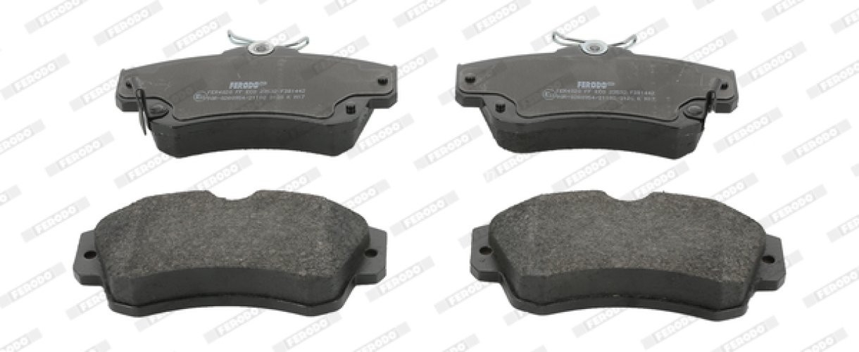 Set placuțe frână FERODO, față, pentru: CHRYSLER PT CRUISER; DODGE NEON II 1.6-2.4 08.99-