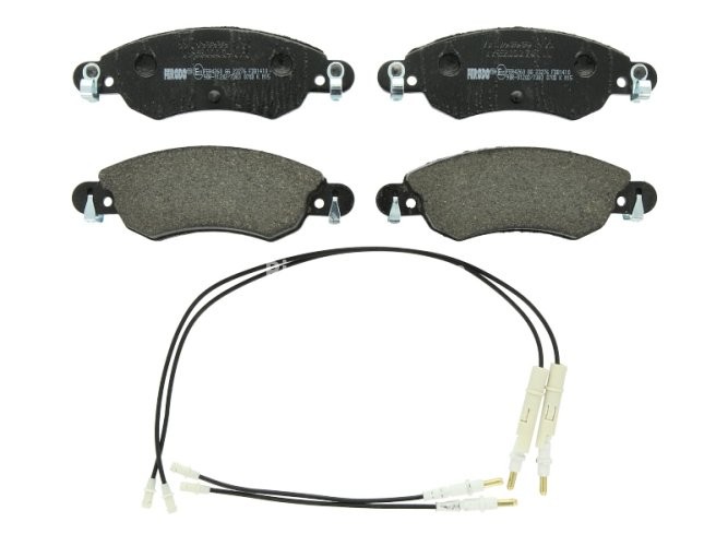 Set placuțe frână FERODO, față, pentru: CITROEN C5 I, C5 II 1.8/2.0D 03.01-01.08