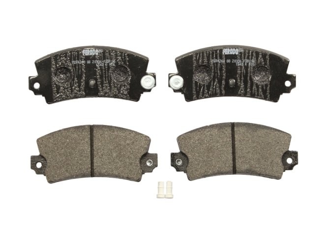 Set placuțe frână FERODO, spate, pentru: DACIA NOVA; LOTUS ESPRIT S4; RENAULT 12, 17, 18, 18 VARIABLE, 21, 25, 30, 5, ESPACE I, ESPACE II, FUEGO 1.4-2.8 08.70-03.03