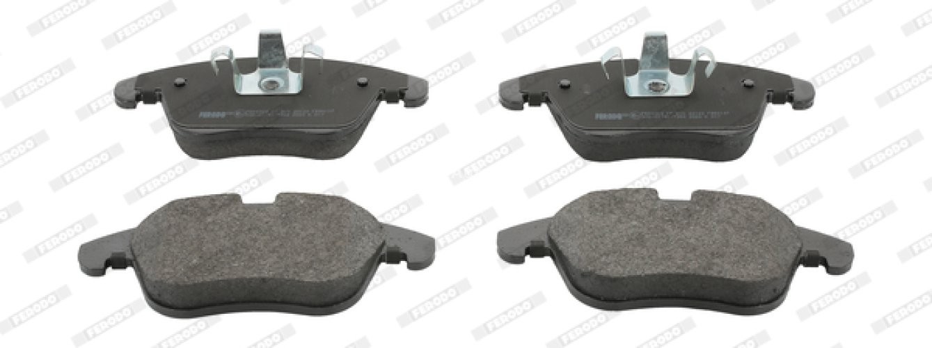 Set placuțe frână FERODO, față, (fără accesorii), pentru: JAGUAR S-TYPE II, XF I, XF SPORTBRAKE, XJ, XK 8, XK II 2.0-5.0 01.99-12.15