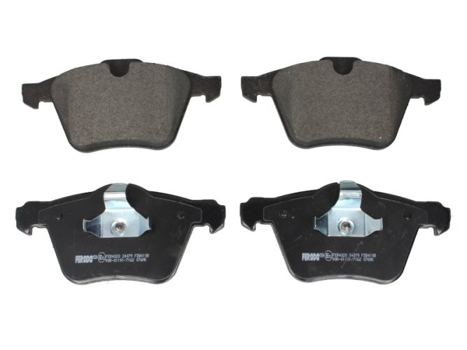 Set placuțe frână FERODO, față, pentru: JAGUAR S-TYPE II, XF I, XF SPORTBRAKE, XJ, XK II 2.0-5.0 04.02-