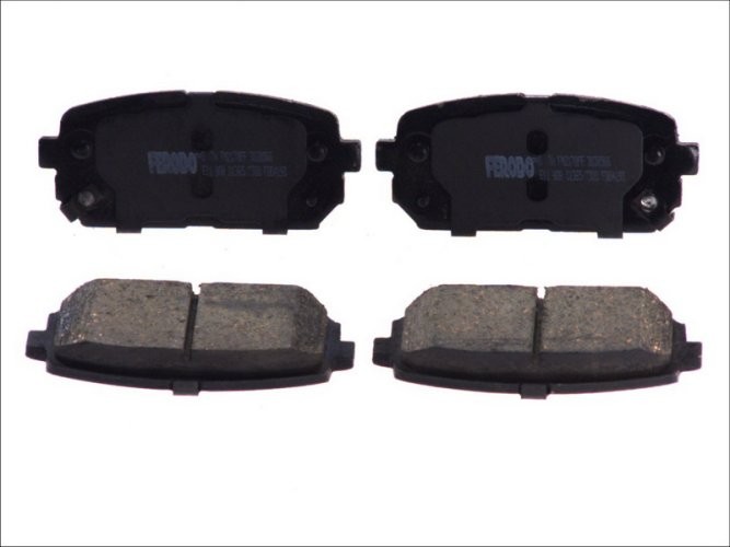 Set placuțe frână FERODO, spate, pentru: KIA CARENS II, CARENS III; VW PASSAT B2 1.6-2.0LPG 05.86-