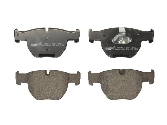 Set placuțe frână FERODO, față, pentru: LAND ROVER RANGE ROVER III 3.0D-5.0 03.02-08.12