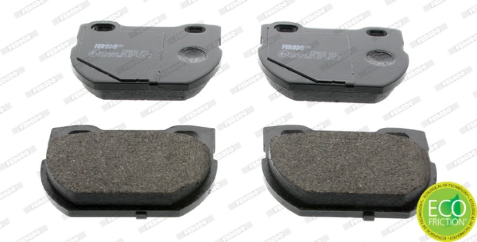 Set placuțe frână FERODO, spate, pentru: LAND ROVER 110/127, DEFENDER 2.2D-4.0 09.83-02.16
