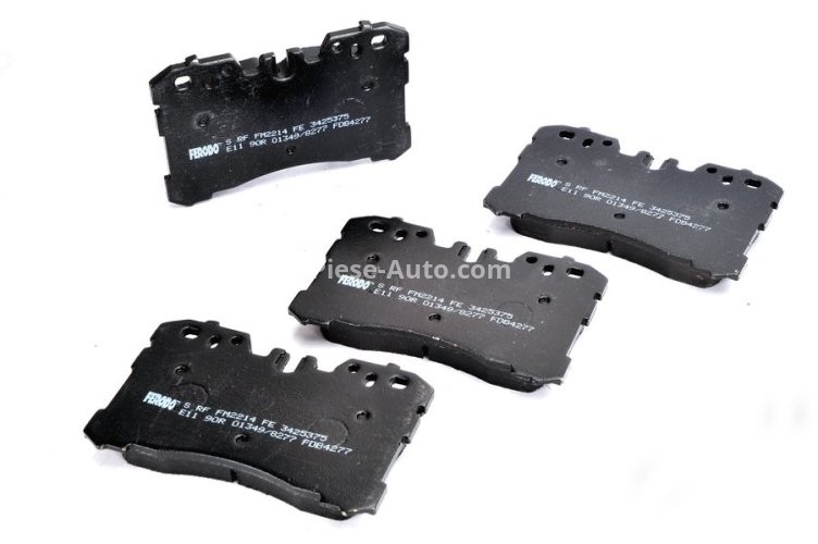 Set placuțe frână FERODO, față, pentru: LEXUS LS 3.5-5.0H 04.06-