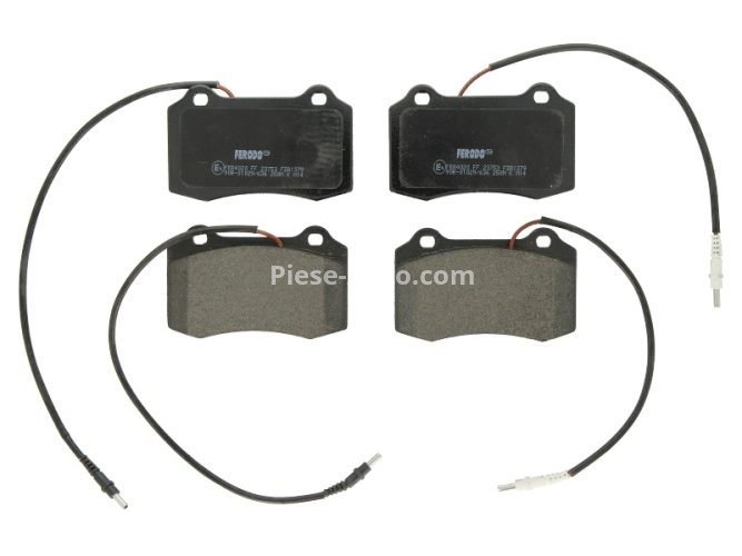 Set placuțe frână FERODO, față, pentru: PEUGEOT 406 2.2/2.2D/3.0 03.97-12.04
