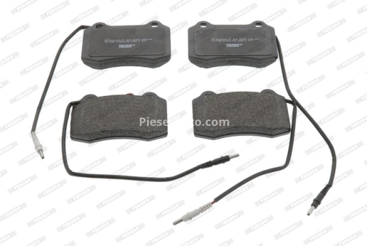 Set placuțe frână FERODO, față, pentru: PEUGEOT 406 2.2/2.2D/3.0 03.97-12.04
