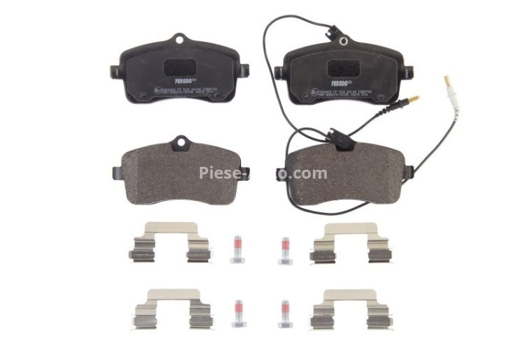Set placuțe frână FERODO, față, pentru: PEUGEOT 407 1.6D-2.0D 05.04-02.11