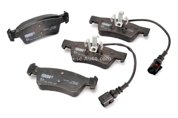 Set placuțe frână FERODO, spate, pentru: PORSCHE CAYENNE; VW TOUAREG 2.5D-4.8 09.02-09.10