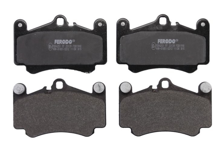 Set placuțe frână FERODO, față, pentru: PORSCHE 911, 911 TARGA, CARRERA GT 3.4-5.7 08.97-12.12