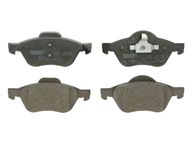 Set placuțe frână FERODO, față, pentru: RENAULT LAGUNA, LAGUNA II, LAGUNA III, TWINGO II, WIND 1.2-3.0D 03.01-
