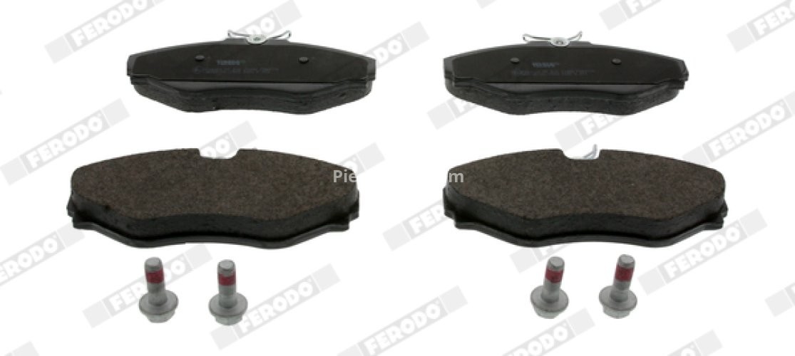 Set placuțe frână FERODO, față, pentru: RENAULT AVANTIME, ESPACE III 2.0/2.2D/3.0 10.98-05.03