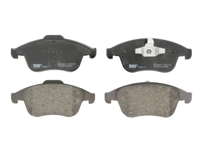 Set placuțe frână FERODO, față, pentru: RENAULT CLIO IV, FLUENCE, GRAND SCENIC III, LAGUNA, LAGUNA III, MEGANE, MEGANE III, SCENIC III 1.2-3.5 10.07-